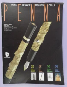 Penna Italian Pen Magazine Number 21 August 199, English & Italian Text - Imagen 1 de 1