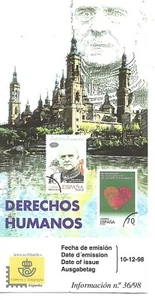 España Derechos Humanos Hoja Informativa año 1998 (FN-118) - Picture 1 of 1
