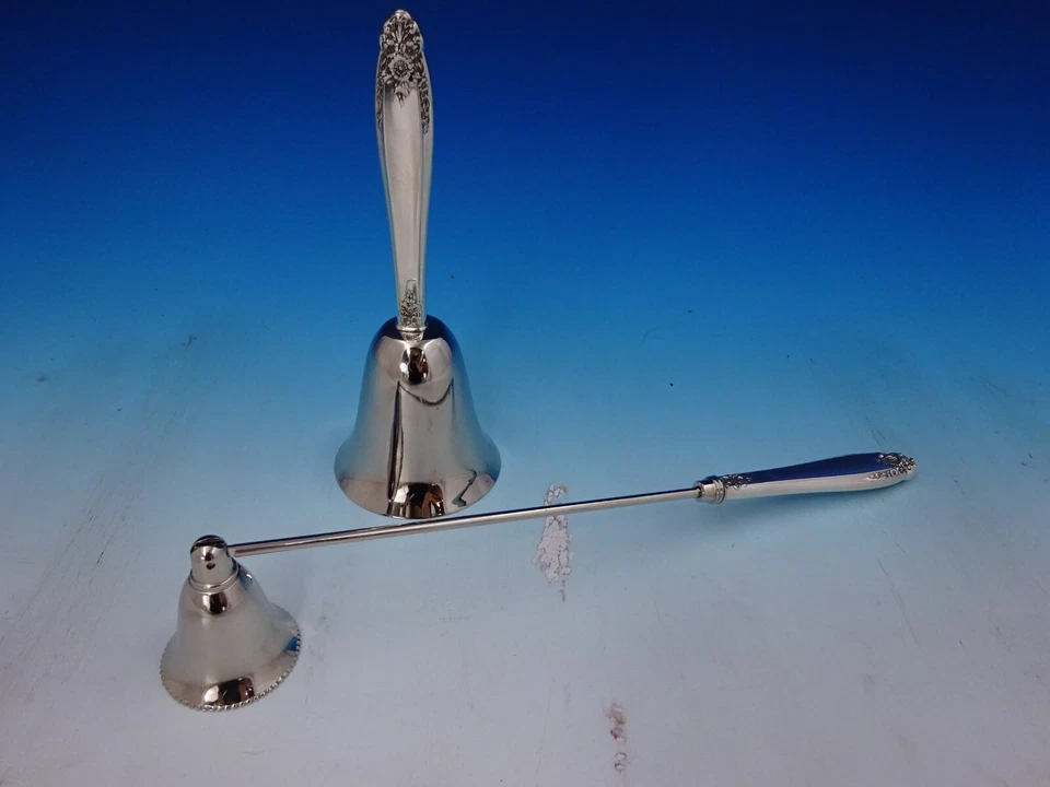 Juego de 2 piezas de plata esterlina Prelude by International HH WS personalizado Foto 1 de 4