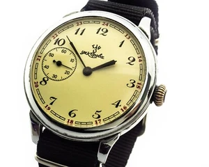 Large Wristwatches Men's Mechanical Big Watch Russian Regulator Soviet USSR Zim - Picture 1 of 7