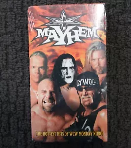 WCW Mayhem VHS 1999 Wrestling Sting Hulk Hogan Brand New Sealed - Picture 1 of 6