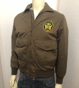 Vintage Spiewak Brown Trucker Jacket Mens M 38/40 W/Sade Driving Award Patch - Picture 1 of 8
