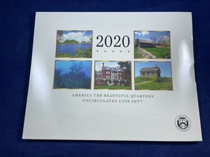 US Mint 2020 America The Beautiful Quarters Uncirculated 10 Coin Set Complete - Picture 1 of 6