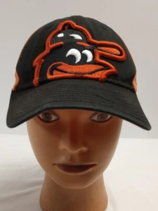 New Era MLB Baltimore Orioles Hat Youth Black/Orange Adjustable  - Picture 1 of 10