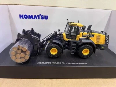 Komatsu Wa475 / 10 Tool Linkage with Log Grapple Loader 1:50 Scale Model - Image 1 of 4