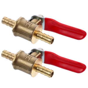 Interruptor de válvula de bola de cobre de 2 piezas tanque de agua gas compresor de aire apagado - Imagen 1 de 12