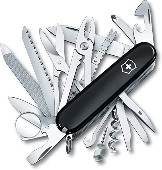Victorinox 1679530 Army Knife Swiss Champ Black