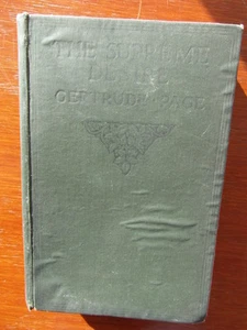 The Supreme Desire Gertrude Page (Hardback) 1916 - Bild 1 von 8