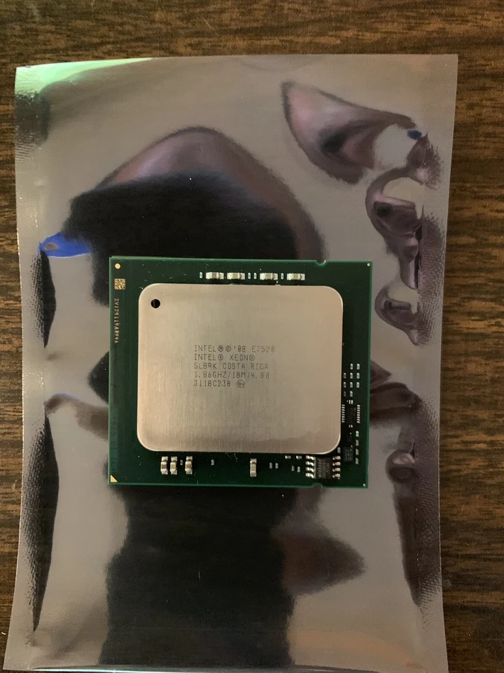 IBM 59Y6230 E7520 SLBRK  X3850/X3950 X5 INTEL 1.86GHZ 18MB PROCESSOR  - Image 1 of 1