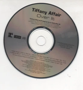 Tiffany Affair Over it Limited Edition 2007 Remixes CD Eddie Baez, Push 24 - Imagen 1 de 2
