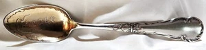 Antique Sterling Silver Chicago Souvenir Spoon Reed & Barton Luxembourg Teaspoon - Picture 1 of 11