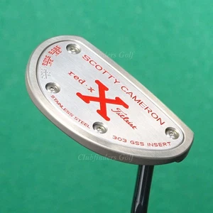 Scotty Cameron Red X Mallet 35" Putter Golf Club Titleist w/ Headcover - Picture 1 of 6