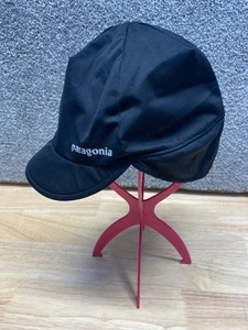 Patagonia Thermal Weight Windshield Duckbill Hat Cap Black L/XL 22 - 24" - Picture 1 of 7