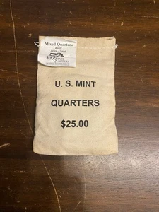 U.S. Mint $25 Mixed State Quarters Bag 1999–2000 50 State Series Original - Picture 1 of 1