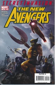 The New Avengers #45 Bendis Cheung Dell Ponsor Marvel 2008 Secret Invasion - Bild 1 von 2