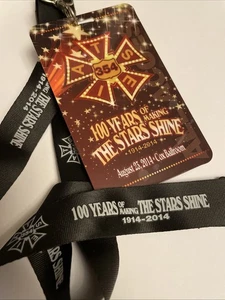 Stagehands IATSE 354  100 Years of Making Stars Shine Lanyard 2014 - Picture 1 of 3