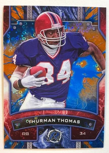 2025 Topps Resurgence Thurman Thomas Blue Circles Refractor #10 Buffalo Bills - Picture 1 of 2