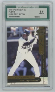 Tony Gwynn 2000 Topps / Fleer Upper Deck Pacific Opening Day 2K Advanced Grading - Picture 1 of 2