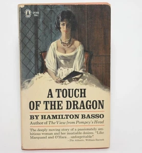 A TOUCH OF THE DRAGON by Hamilton Basso - 1964 3rd print PB Robert McGinnis GGA - Picture 1 of 5