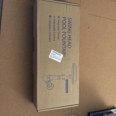 Бассейн фонтан - для надземных бассейнов, регулируемый водопад бассейн разбрызгиватель - Изображение 1 из 4