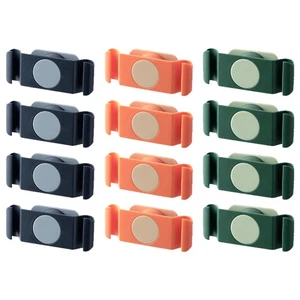 12 Pcs Hakenspeicherhalterung Kabelwickler Kabelorganizer Für Geräte - Bild 1 von 12