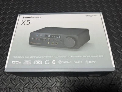 CREATIVE Sound Blaster X5 USB DAC 32bit/384kHz Hi-Res External for Audiophiles - Image 1 of 4