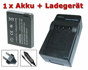 Ladegerät + Akku für GoPro HD HERO, HD HERO2 - ABPAK-001, AHDBT-001, AHDBT-002 - Bild 1 von 1