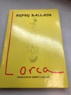 Federico Garcia Lorca Gypsy Ballads Havard Isbn 0856684902 Book Romancero Gitano