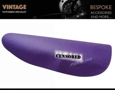 CUBIERTA ASIENTO YAMAHA YZ125 YZ250 E1/F1/G1 1993 1994 1995 *PÚRPURA* [YRTRT] Foto 1 de 4