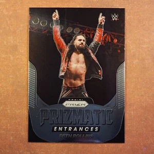 3-05-14 PWE . 2022 panini wwe prizm prizmatic entrances #30 seth rollins - Picture 1 of 2
