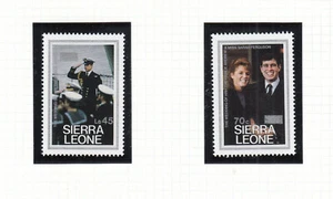 Prince Andrew Fergie Wedding stamps Sierra Leone MNH 1986 (141966) - Picture 1 of 1