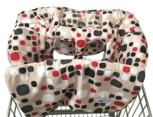 Brain Architect Child Shopping Cart Cover High Chair Cell Phone Holder Polka Dot - Picture 1 of 6
