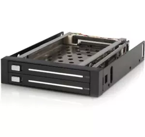 Startech Startech 2 Drive 2.5in Trayless Hot Swap SATA Mobile Rack Backplane - S - Picture 1 of 3