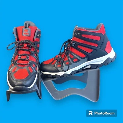 Ecko Unlimited Hombre Talla 13 Nolan Boot Rojo y Negro Bota de Nieve Sin Plantillas -103 Foto 1 de 4