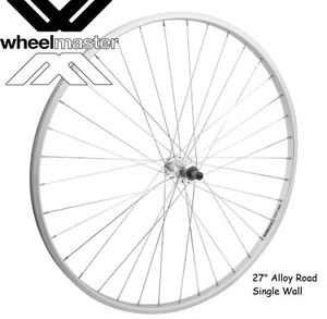 Wheel Rear 27x1-1/4 630x19 Alloy Silver 36H FW 5/6/7speed Quick Release SL 126mm - Picture 1 of 1