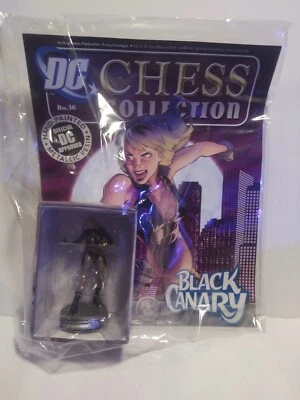 Colección de ajedrez de DC Comics Eaglemoss #16 canario negro (peón) Foto 1 de 3