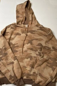 Sudadera con capucha para mujer Fabletics ultra suave Forever polar BL8 peluche camuflaje/latte talla 3X - Imagen 1 de 7