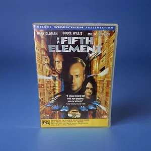 The Fifth Element (DVD, 1997) Sci-Fi Action Aliens Futuristic- Region 4 - Picture 1 of 3