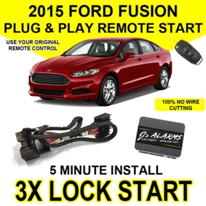 2015 Ford Fusion Remote Start Plug and Play Easy Install Car Starter 3X Lock FO2 - Picture 1 of 1