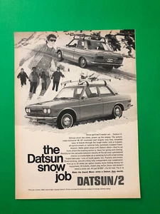 ANUNCIO IMPRESO ORIGINAL VINTAGE DATSUN/2 DATSUN 2 - Imagen 1 de 1