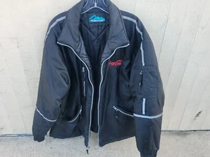 Coca Cola Tri-Mountain Lined Warm Insulated Employee Full Zip Jacket/Parka XL - Picture 1 of 5