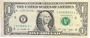 $1 Dollar 01958313 birthday anniversary March 13 or March 31, 1958 - Picture 1 of 3
