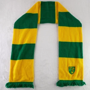Norwich City Football Scarf Canaries Crest England International Club Fan Merch - Picture 1 of 5