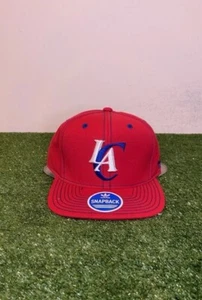 Los Angeles Clippers hat cap snap back red adidas wool basketball nba mens - Picture 1 of 10