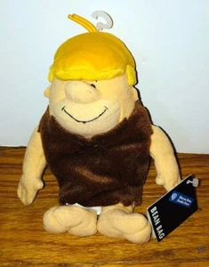 Vintage Barney Rubble Flintstones Bean Bag Plush Doll Warner Brothers Store NWT - Picture 1 of 1
