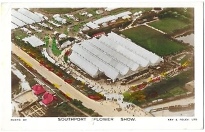 Southport Flower Show - Postkarte - verschickt 1938 - Bild 1 von 2