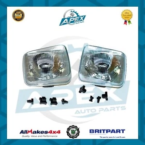 FRONT HEADLIGHTS LAMPS PAIR RH & LH FOR LAND ROVER DISCOVERY 1 - STC765 & STC766 - Picture 1 of 1