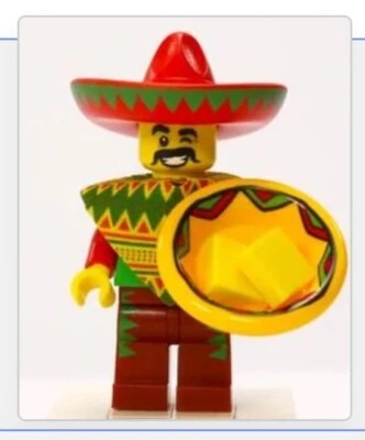 Lego Mini Figuras TACO TUESDAY GUY La Lego Serie de Películas Sueltas y Nuevas, Difícil de Encontrar Raro Foto 1 de 4