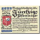 [#272574] Geldschein, Deutschland, Miesbach, 50 Pfennig, Blason 1920-12-29 UNZ- 