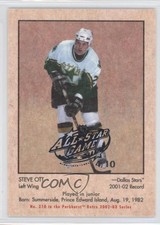 2002-03 ITG Parkhurst Retro All-Star Game /10 Steve Ott #210 Rookie RC